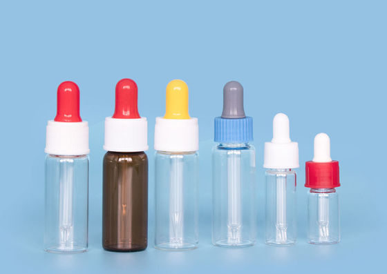 Kaplama Kurşunsuz Serum 10ml YBB Cam Damlalık Şişeler