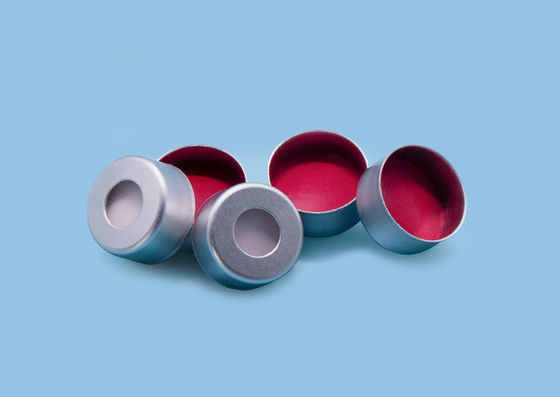 Havaya Dayanıklı Kokusuz Şeffaf Cam 13mm Otomatik Numune Alma Cihazı Silikon Septa