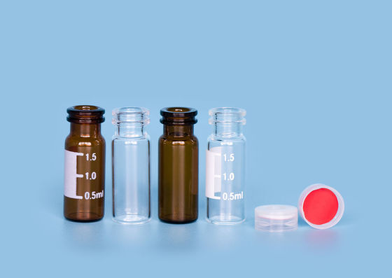 Kırılma kehribarından kaçının 1.5ml Yarım Dram Yapış Üst Şişeler