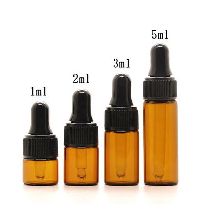 Yakınsak Uç Kurcalamaya Dayanıklı 15ml Cam Damlalık Şişeler