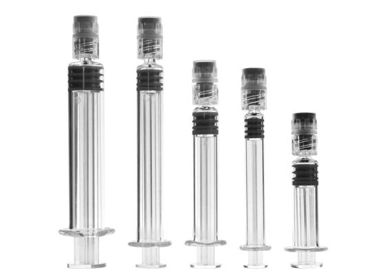 Yağ Konsantreleri Hava geçirmez 0.5ml Borosilikat Cam Şırınga