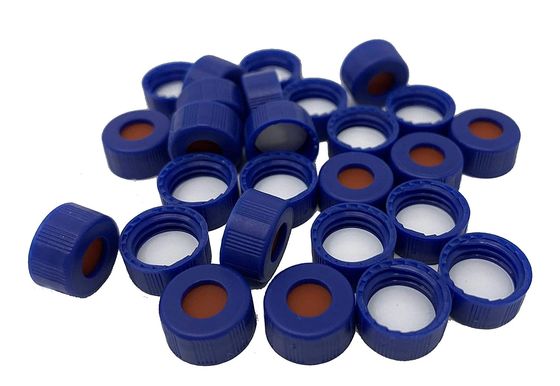 Örnek Serum Hidrolik Laboratuvar Şişesi 13mm Kırmızı Flakon Septa