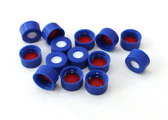 Sıkıştırma Quick Fit Bonded ABS 9mm Septa mavi vidalı kapaklar
