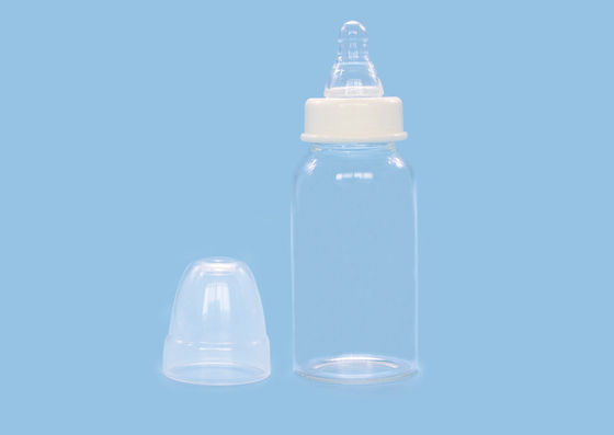 Ergonomik Bebek 3oz Kalibre Yenidoğan Cam Şişeler