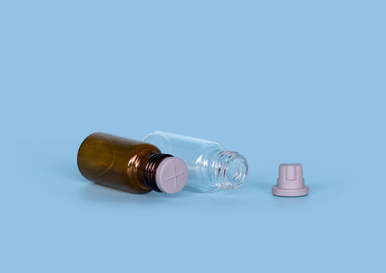 Bileşik Kimyasal 2 Ons 60ml Cam Numune Şişeleri