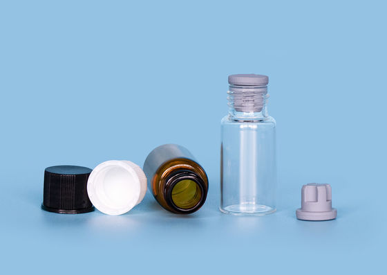 Bileşik Kimyasal 2 Ons 60ml Cam Numune Şişeleri