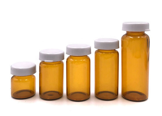 İnce 24x45mm İlaç Antibiyotikleri YBB 10ml Cam Şişe